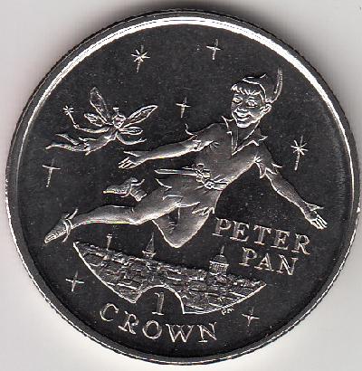 Beschrijving: 1 Crown PETER PAN